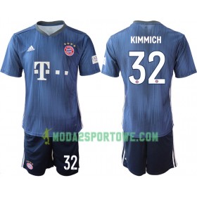 Koszulka Bayern Monachium KIMMICH 32 Dziecięcy Trzeci Stroje Piłkarskie 2018/19 Krótki Rękaw 